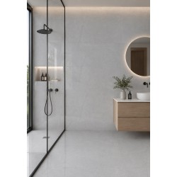Pav./Rev. cerâmico Alleghe Superwhite Polido 60X120 cm